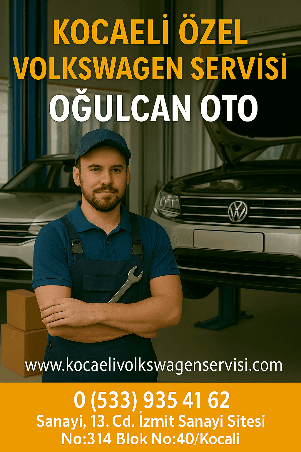 Kocaeli Volkswagen Servisi Oğulcan Oto Özel Servis